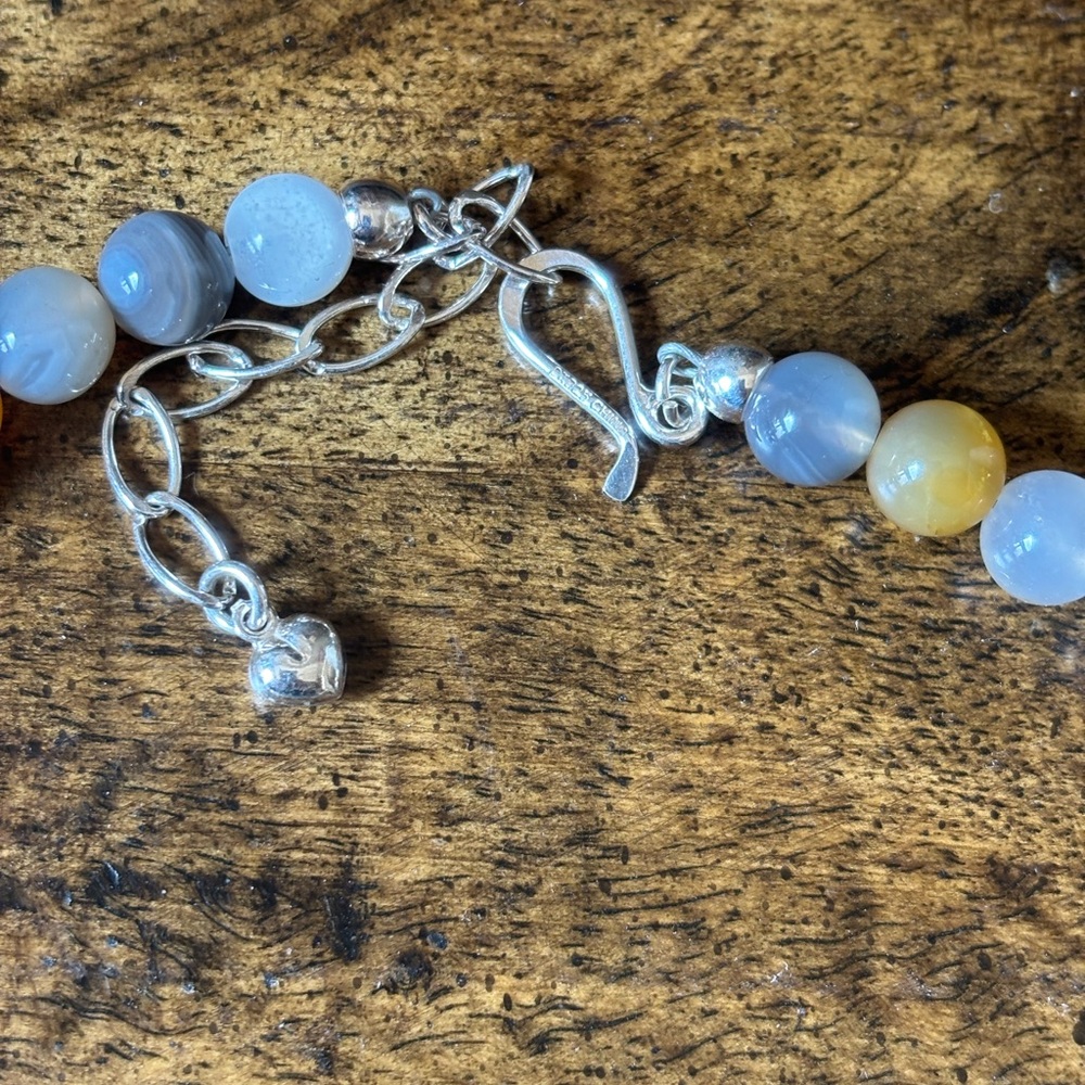 Mine Finds by Jay King Botswana Agate Necklace (P) - Picture 6 of 7